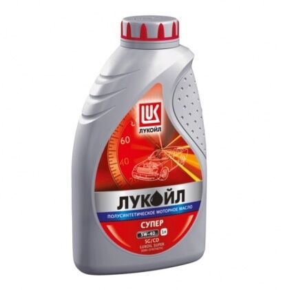 Автомасло Лукойл-Супер NEW 5W40 SG/CD 1л п/син.