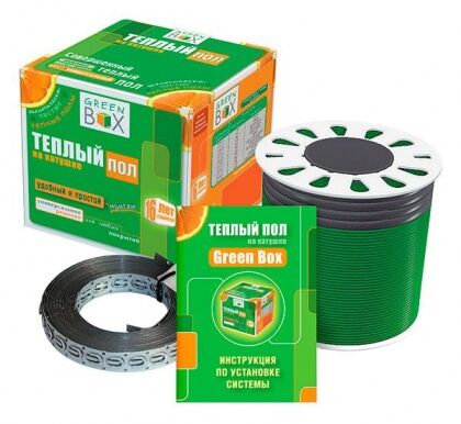 Пол теплый Кабельный Green Box GB-500Вт