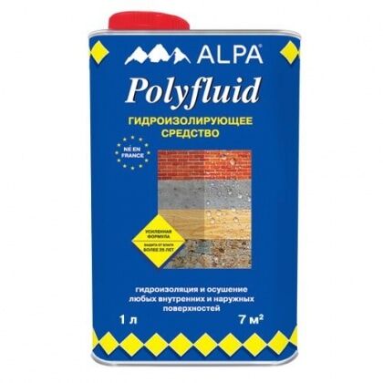 Средство гидроизолирующее Polyfluid 1л