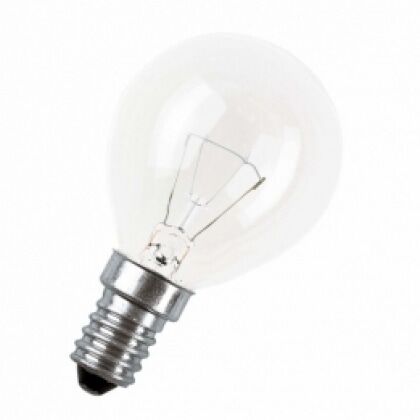 Лампа накаливания капля Osram clas P CL 60W E14 прозрачный