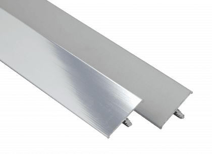 Профиль T-образный, алюминиевый, 15x15x1,5, 1000мм, цвет серебро