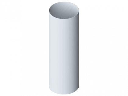 Труба пластик бел.10x1х1000мм