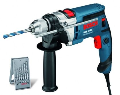 Дрель сетевая ударная Bosch GSB 16 RE Professional 750Вт