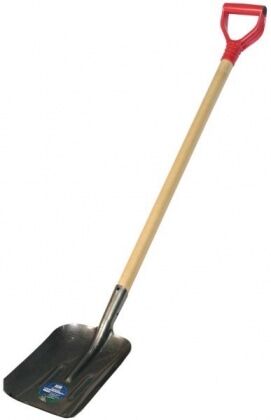 Лопата совковая (рельсовая сталь) Землеройка ЛСП с черенком и ручкой
