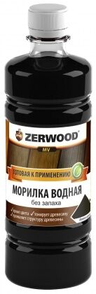 Морилка водная Zerwood MV эбеновое дерево 0,5л