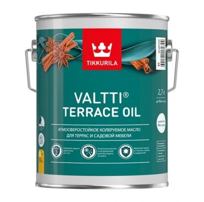 Масло для террас Tikkurila Valtti Terrace Oil EC 2,7л