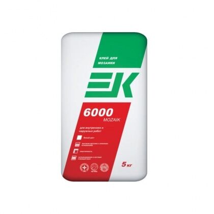 Клей для мозаики EK 6000 Mozaik 5кг