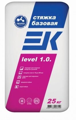 Стяжка базовая ЕК level 1.0.(25кг)