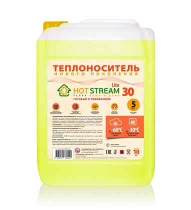 Теплоноситель Hot Stream Lite -30 10кг