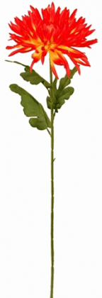 Цветок искусственный Хризантема Кама h70см