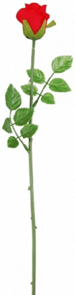 Цветок искусственный Роза Рива h50см
