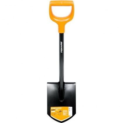 Лопата Fiskars штыковая укороченная Solid 1026667