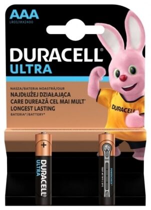 Элемент питания Duracell LR03-2BL Ultra Power