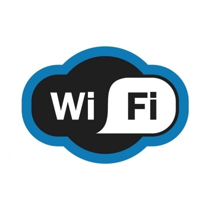 Наклейка Зона Wi-Fi 150х200мм
