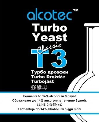 Турбо-дрожжи Люкс Alcotec T3 120гр