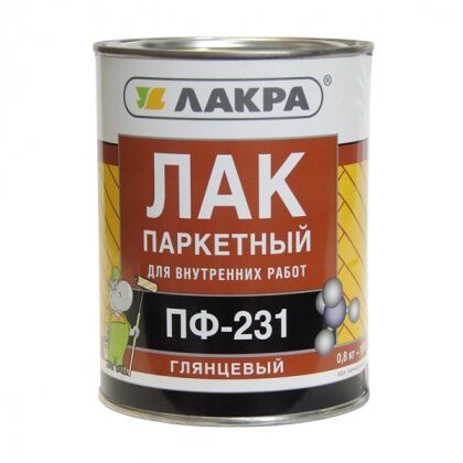 Лак ПФ-231 алкидный паркетный (0,8кг) (Л-С)