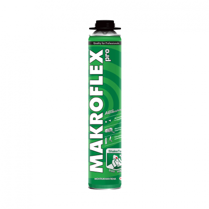 Пена монтажная профессиональная Makroflex Shaketec Pro летняя (0,75л/867г)