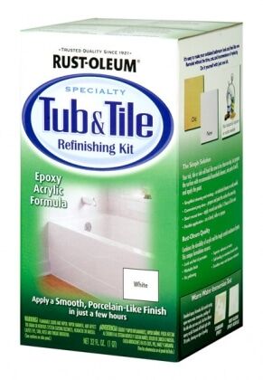 Набор RUST-OLEUM Specialty Tub&Tile Эмаль для ванн белая (7 м.кв)