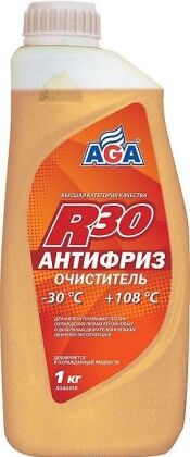 Антифриз-очиститель AGA-R30 1кг AGA045R
