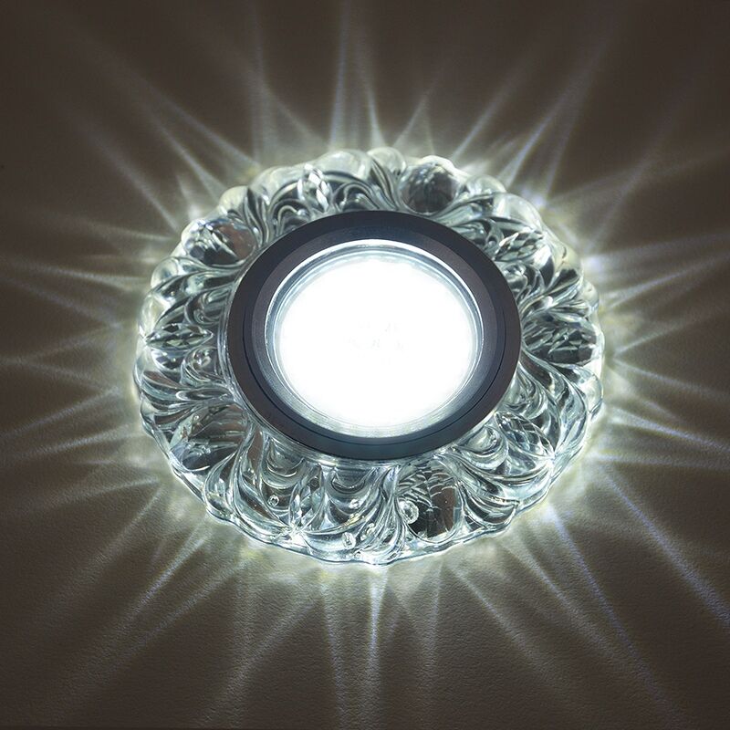 Светильник DLS-L136 GU5.3 GLASSY CLEAR