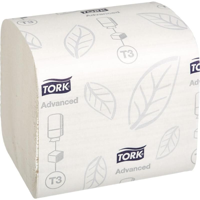 Бумага туалетная T3 Advanced 2сл белая 114271 TORK