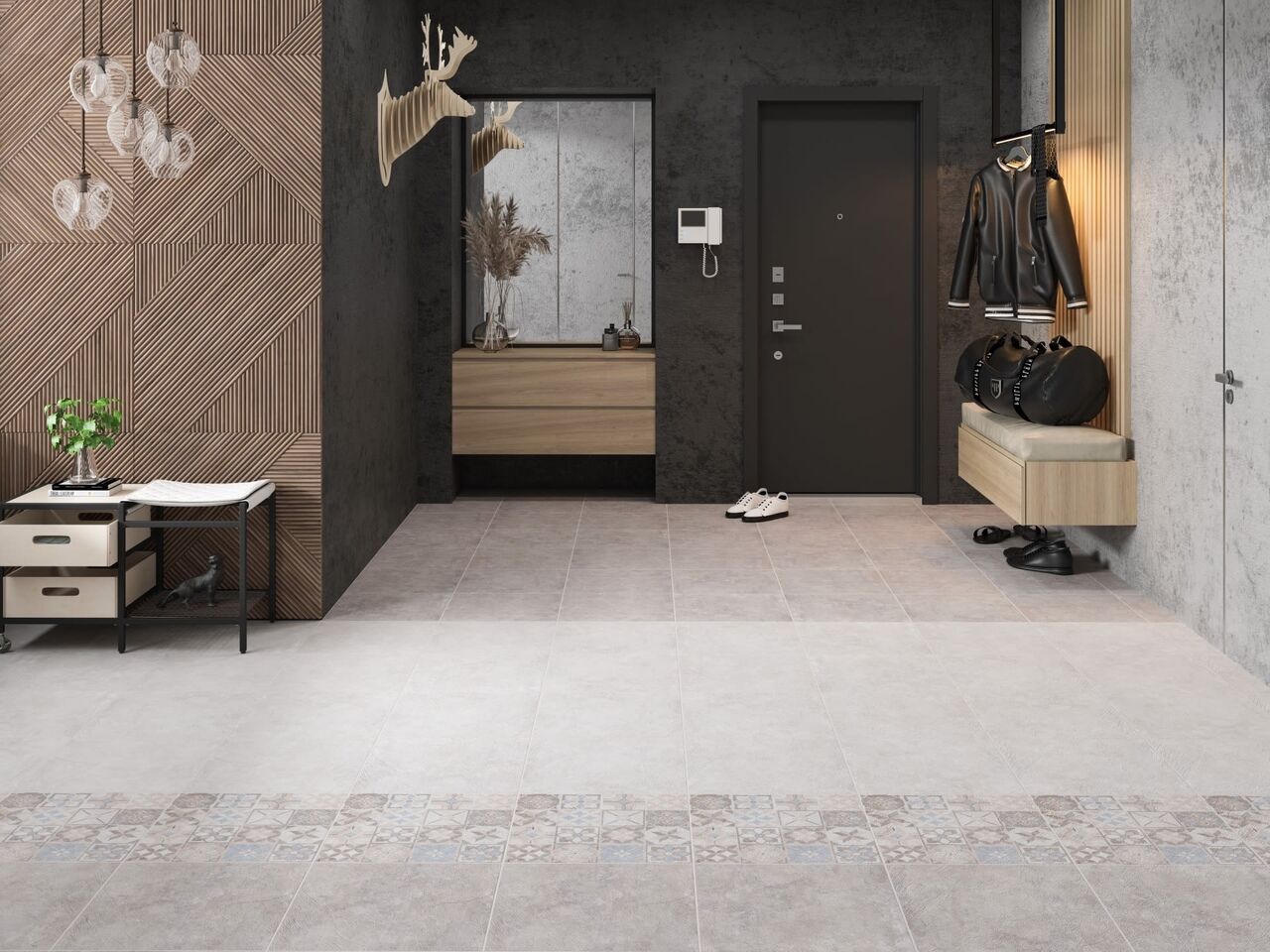 Керамогранит Македония 6046-0393 45х45 серый
