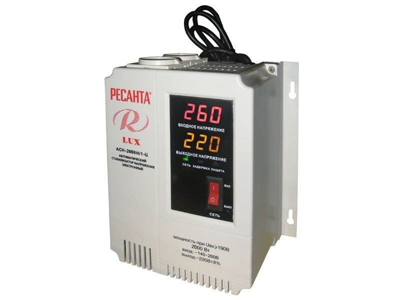 Стабилизатор АСН-2000Н/1-Ц LUX РЕСАНТА