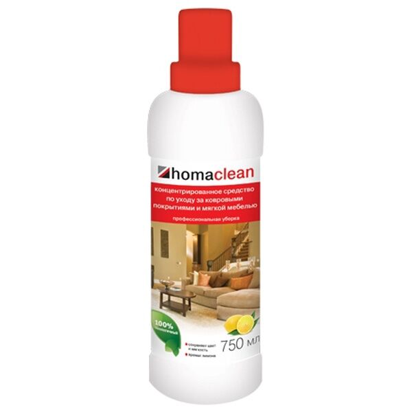 Средство для ухода за ковровым покрытием 750мл Homaclean