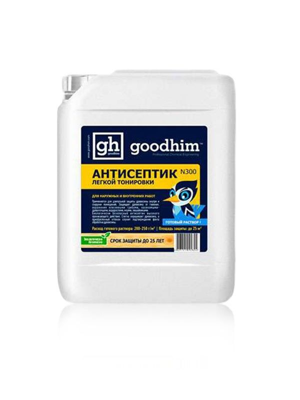 Антисептик Goodhim N300 для наружных и внутренних работ 10л