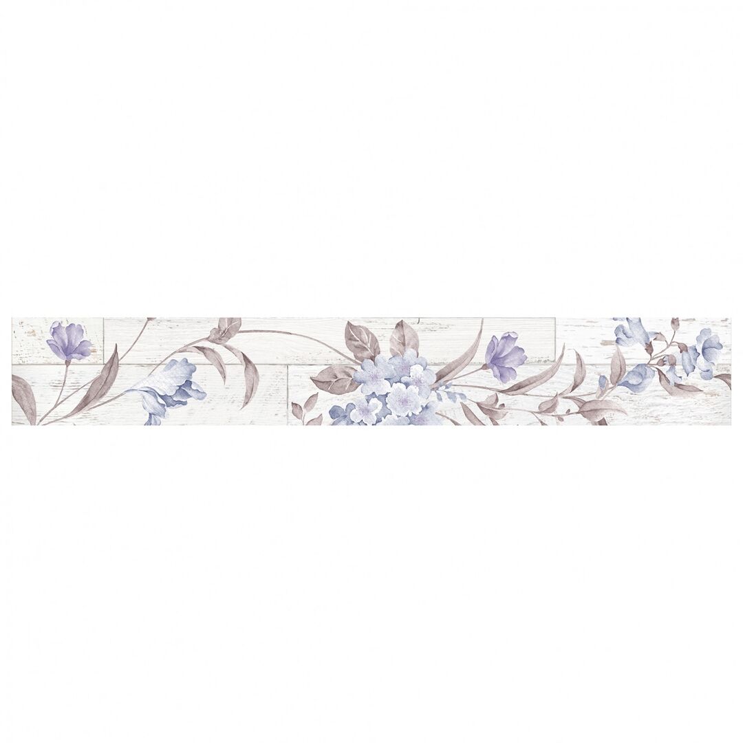 Бордюр GlobalTile San Remo белая GT16VG 5,4х50