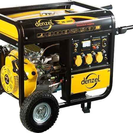 Генератор бензиновый DB-6000E DENZEL