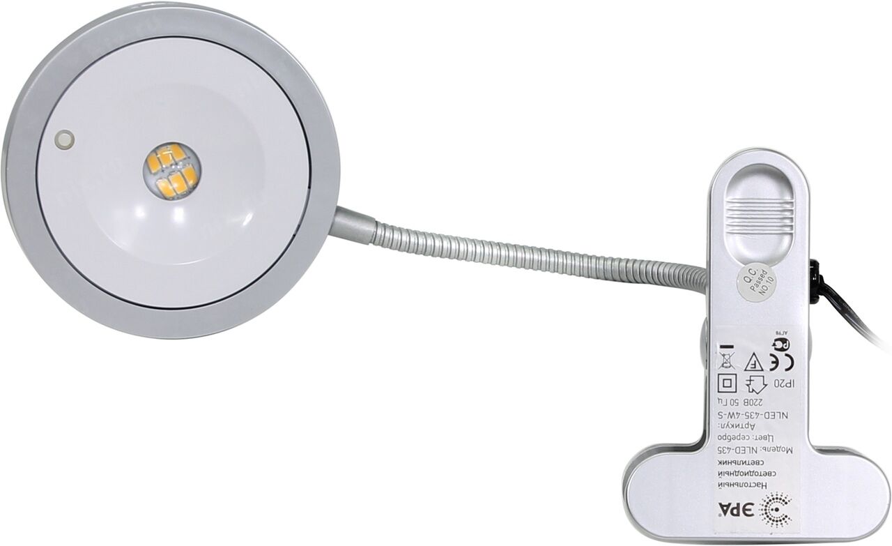Светильник NLED-435-4W-S серебро