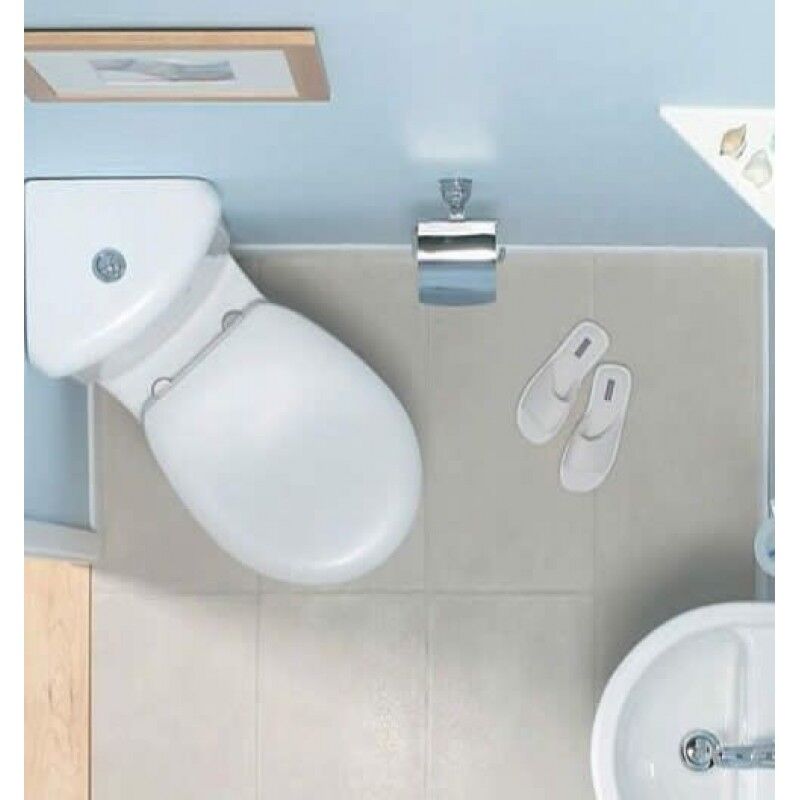 Унитаз Arkitekt угловой с сиденьем микролифт 9754В003-7201