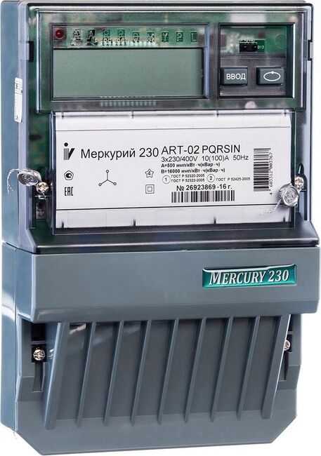 Счетчик Меркурий 230 ART-02 PQ(R)SIN