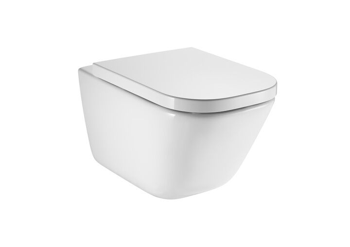 Унитаз 34647L000 GAP Clean Rim подвесной бел+Сиденье Данте с микролифтом белое