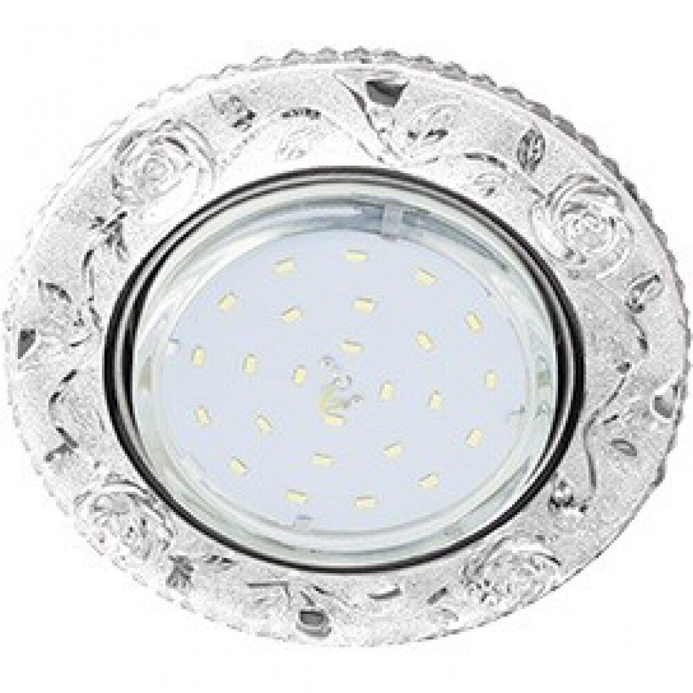 Светильник Ecola Gx53 H4 LD7071 Розы с подсветкой FT53CREFB