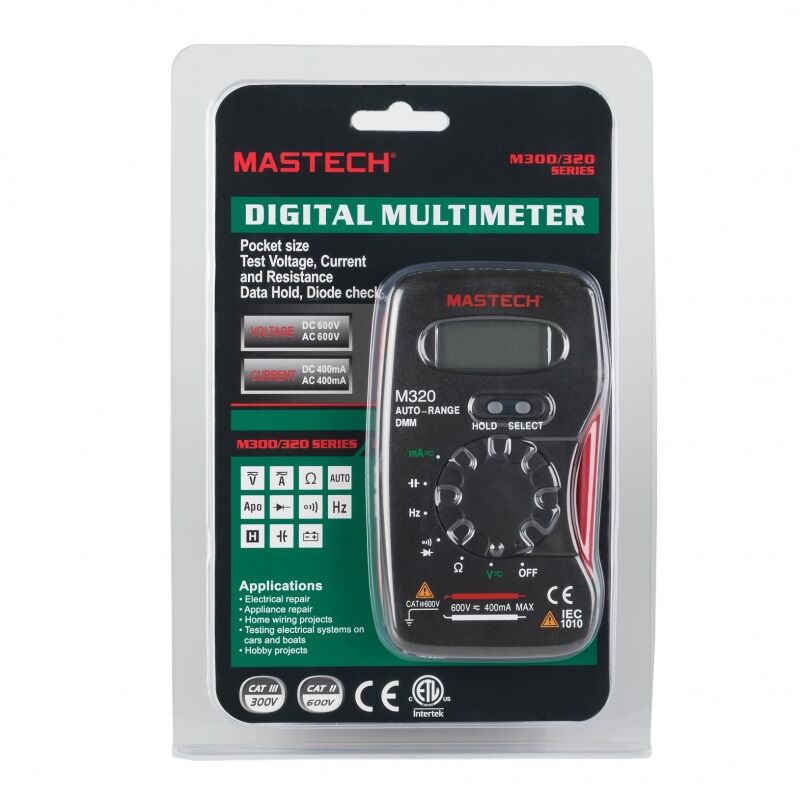 Портативный мультиметр MASTECH M300