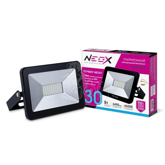 Прожектор светодиод СДО-3065 30Вт 6500К IP65 NEOX
