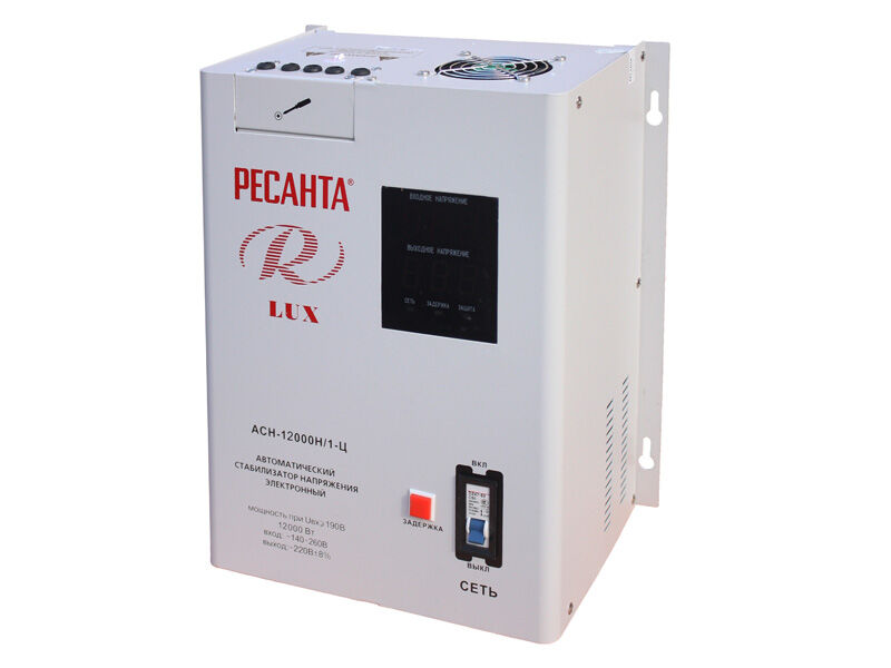 Стабилизатор АСН-12000Н/1-Ц LUX РЕСАНТА