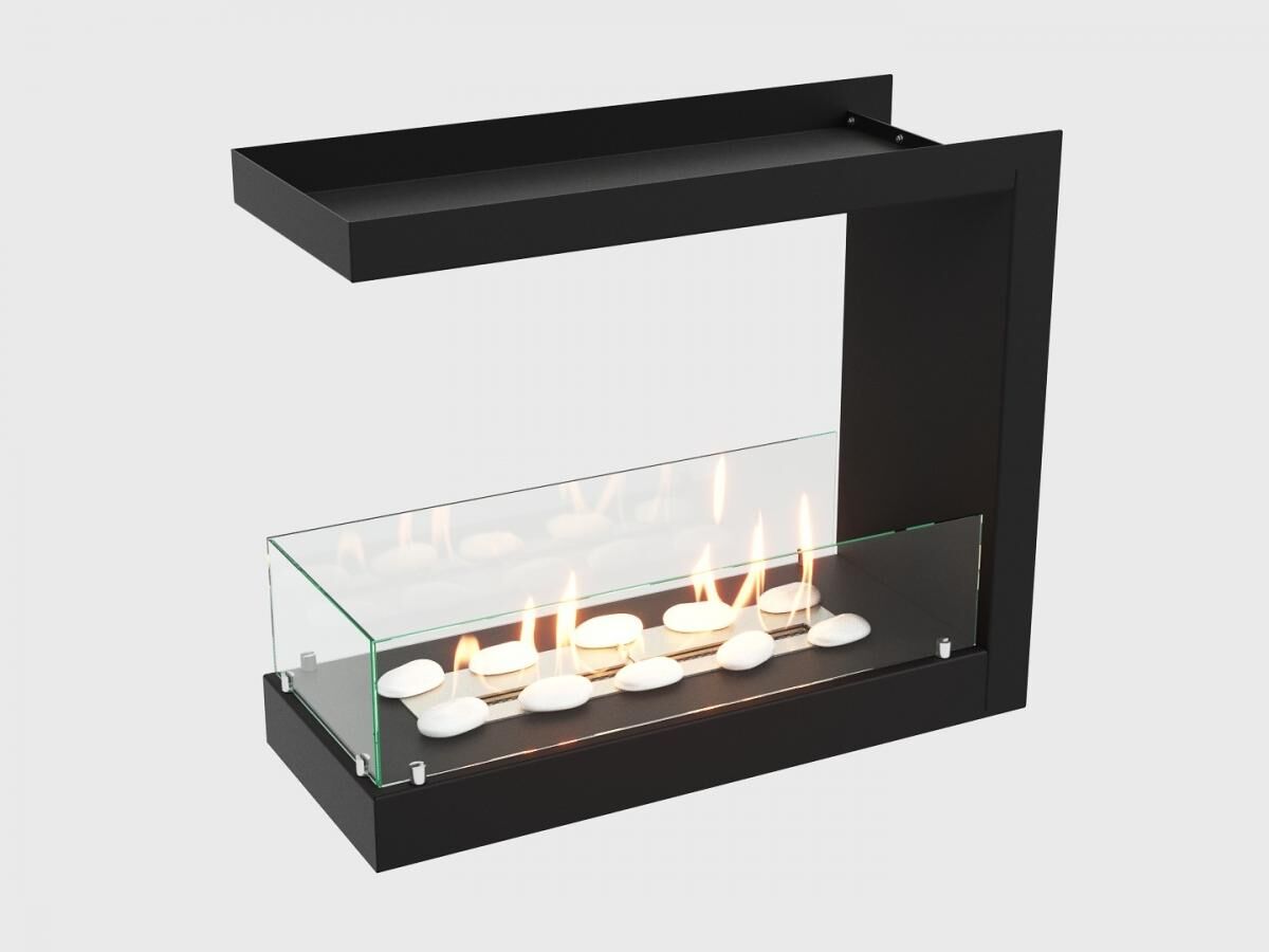 Биокамин встроенный Lux Fire торцевой 755 М