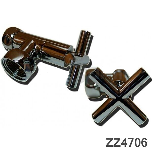 Вентиль запорный угловой для п/с 1 х 3/4 г/г (крест) ZZ-4706