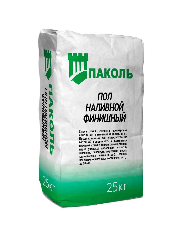 Пол наливной финишный Паколь 25кг