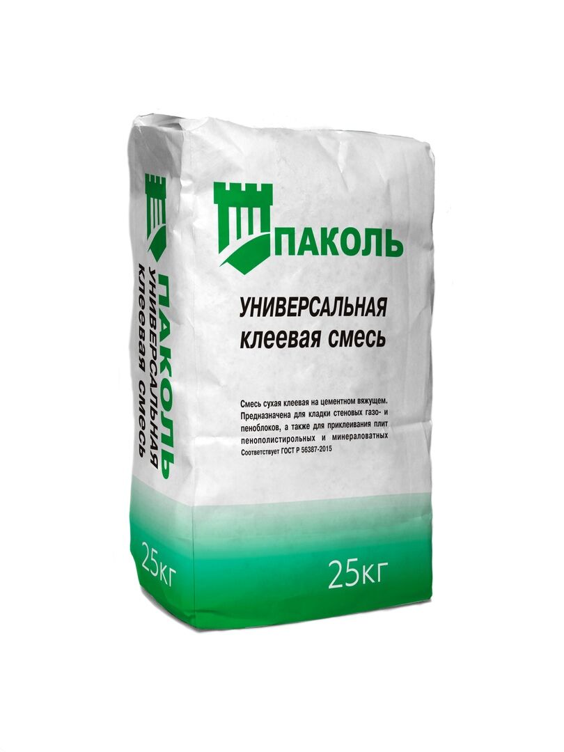 Смесь универсальная клеевая Паколь 25кг