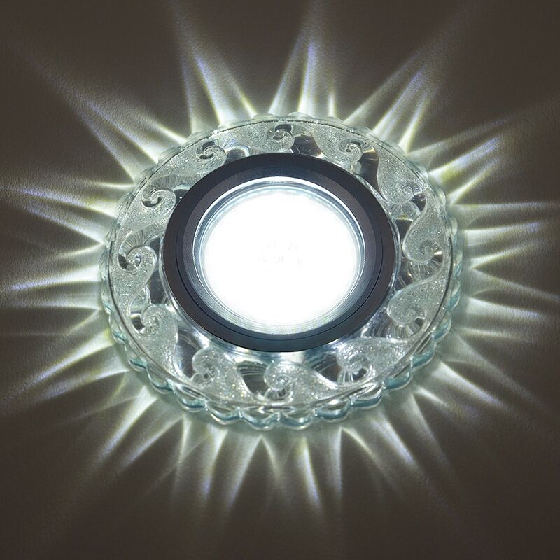 Светильник DLS-L139 GU5.3 GLASSY CLEAR