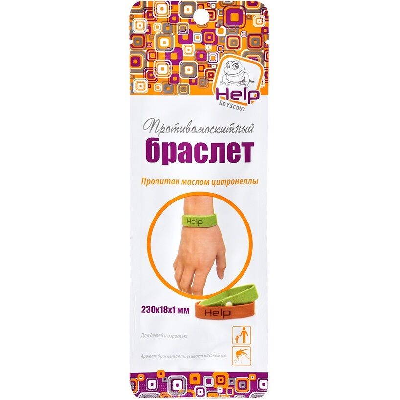 Браслет от комаров из микрофибры 80200
