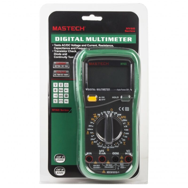 Универсальный мультиметр MASTECH MY63