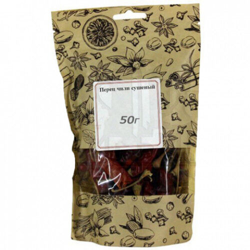 Перец красный Чили 50г стручки 00539