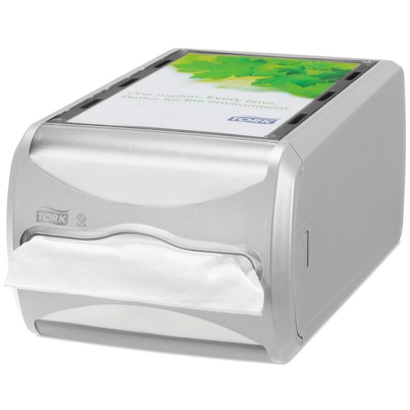 Диспенсер N4 Interfold для салфеток серый Tork 272513
