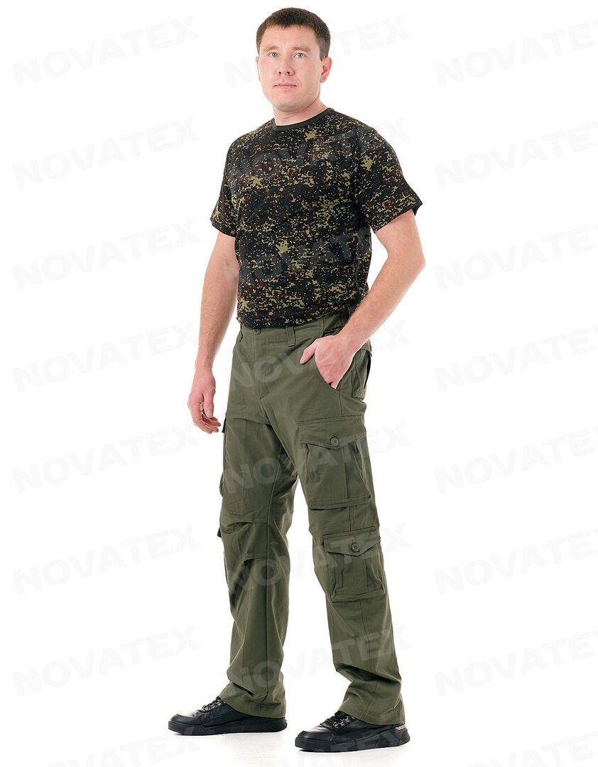 Брюки Нато (хлопок 100%, хаки)