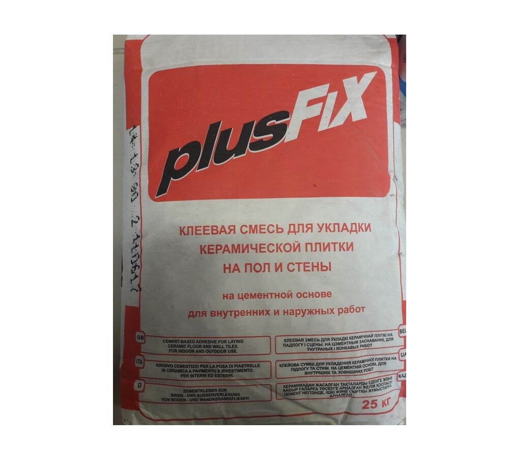 Клей плиточный PlusFix 25кг